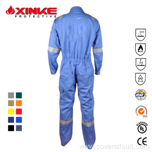 Workwear Coverall Men's flame retardant&water resistant coverall Supplier